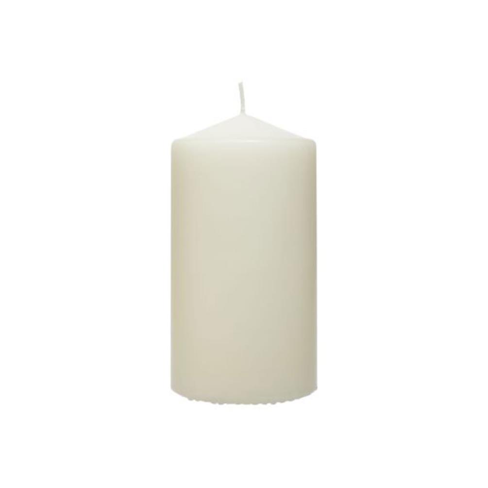 Price's Ivory Pillar Candle 15cm x 8cm Extra Image 1